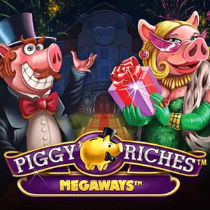 Piggy Riches Megaways slot cover, Red Tiger