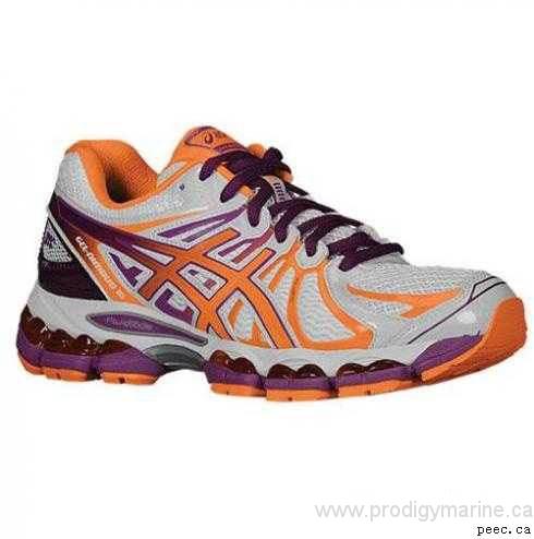 00EE Friday Sale Asics Gel-nimbus 15 - Womens - Shoes White/Electric Orange/Orchid Width - B - Medium Nyc Marathon outlet shop