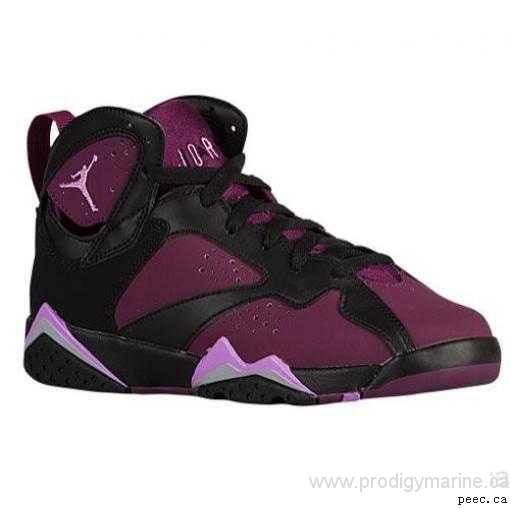 03C8 Best Jordan Retro 7 - Girls Grade School - Shoes Black/Fuchsia Glow/Mulberry/Wolf Grey sale