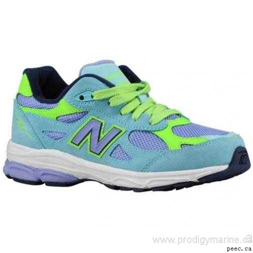 0Iyl Perfect New Balance 990 - Girls Grade School - Shoes Blue/Purple/Green sale