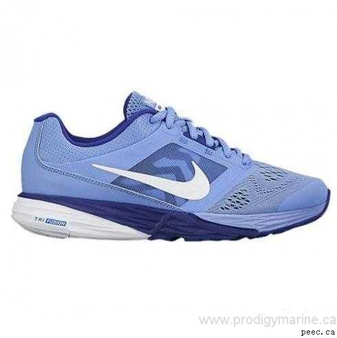 0abl Retro Nike Tri FusiRun - Womens - Shoes Chalk Blue/Concord/Blue Tint/White Width - B - Medium sale